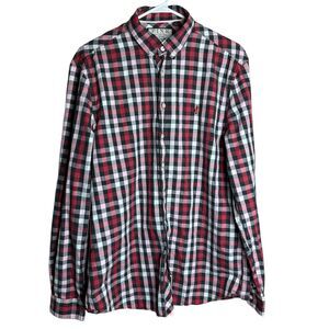 Thomas Pink Classic Fit Long Sleeve Button Down Shirt Mens M Jermyn Street